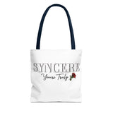 Syncere Music-inspired Tote Bag — Everyday Commuter Sidekick