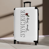 Suitcase - YOURS TRULY Travel Carry-On | Stylish Personalized Luggage