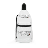 Sling Bag - 'SYN CERE' Signature Crossbody with Rose Accent
