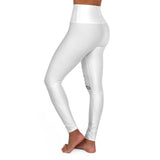 High-Waisted Yoga Leggings — Sexy Workout Mood AOP