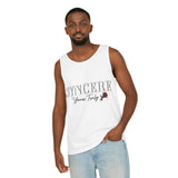 Sincere "Yours Truly" Rose Tank Top – Women's/Unisex Casual Graphic Tank