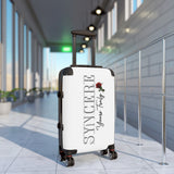 Suitcase - YOURS TRULY Travel Carry-On | Stylish Personalized Luggage
