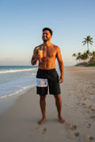 Men's Board Shorts — "Your Ladies' Favorite Gentleman" All-Over Print