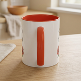 Syncerely Yours Truly Ceramic Accent Coffee Mug — Romantic Rose 11/15oz