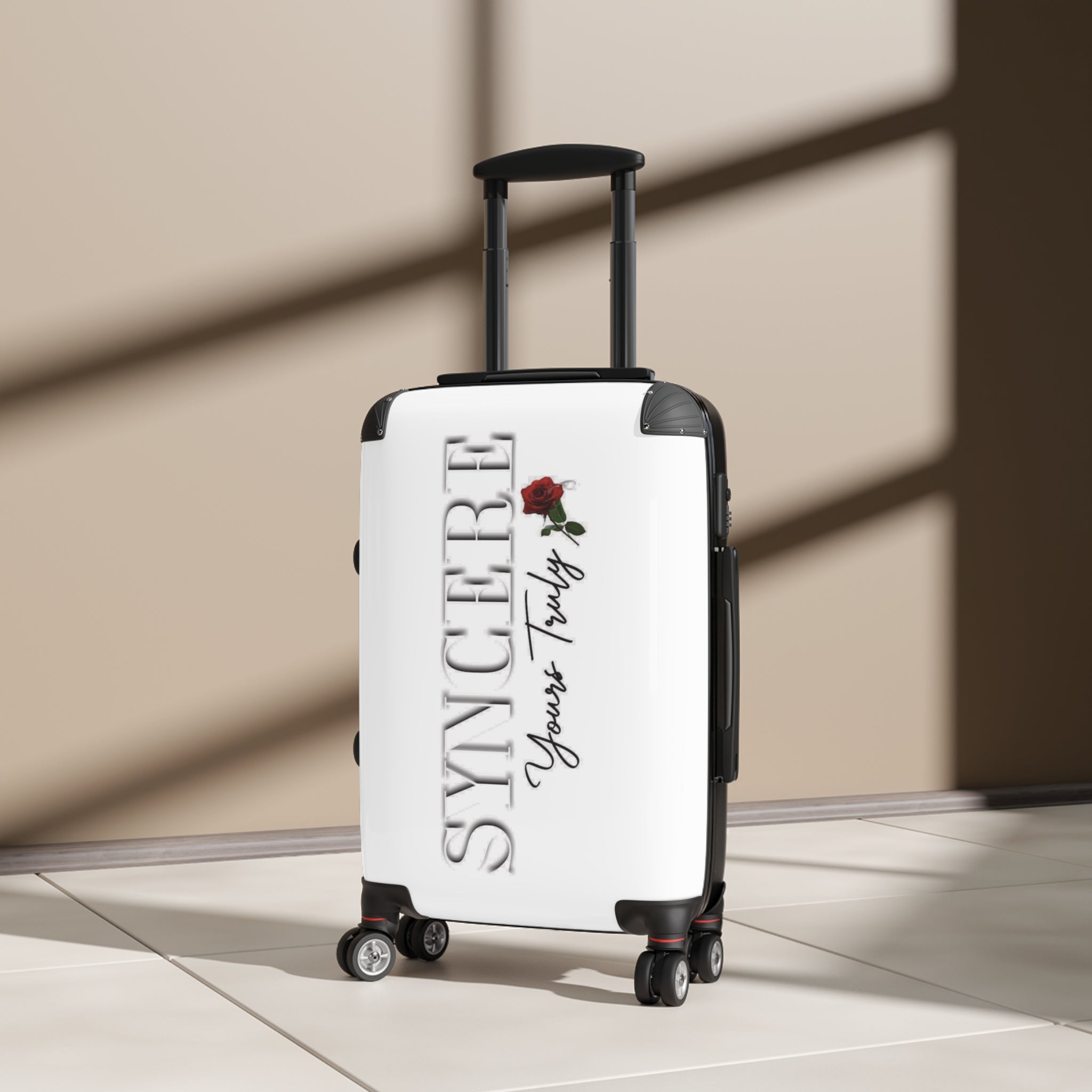 Suitcase - YOURS TRULY Travel Carry-On | Stylish Personalized Luggage