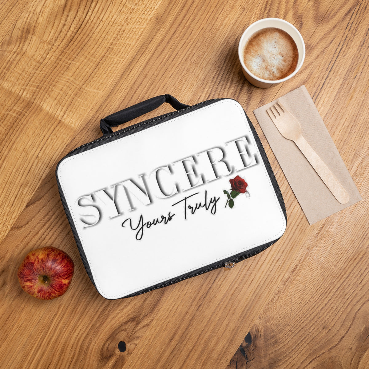 Lunch Bag – "SYNCERE Yours Truly" Insulated Lunch Tote