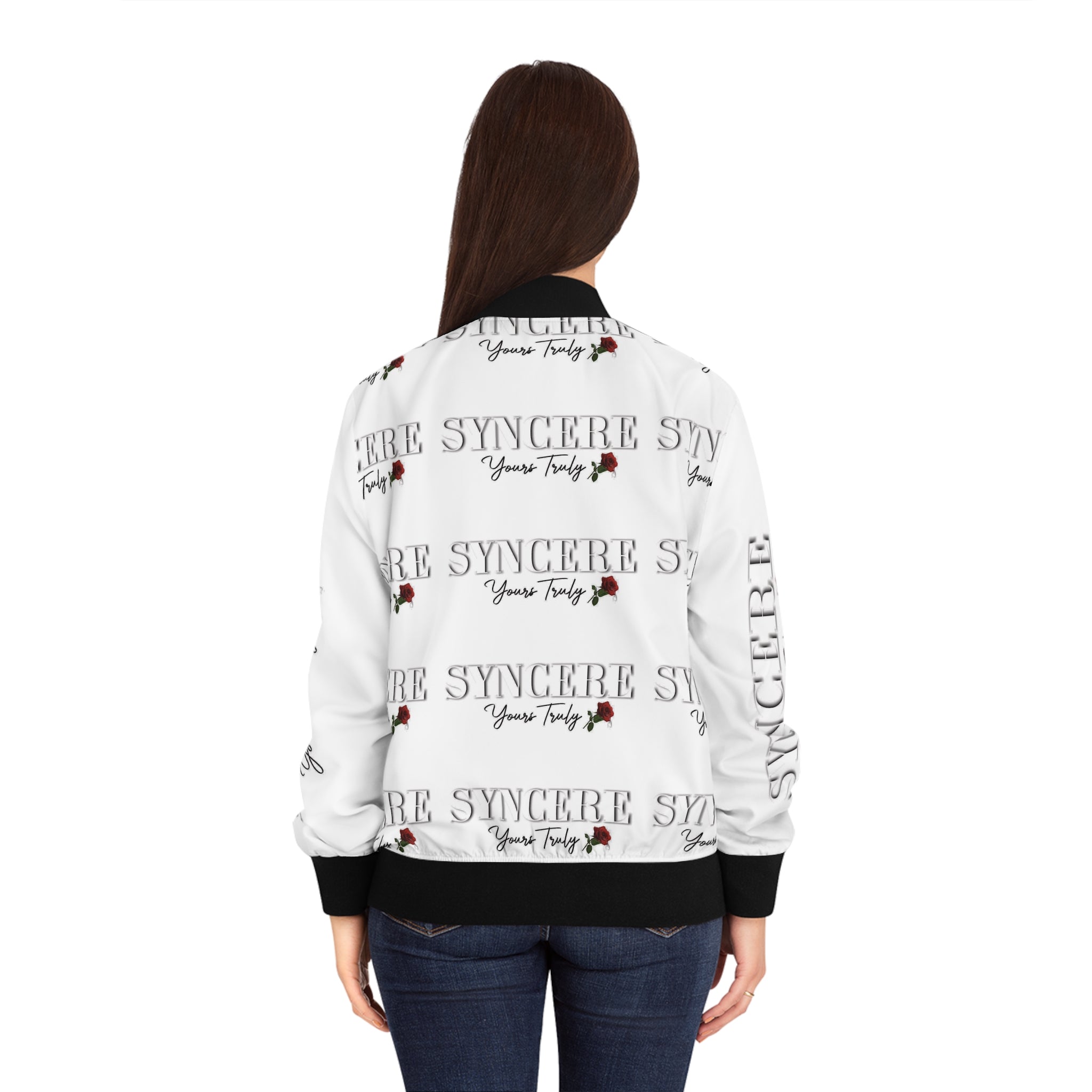 Bomber Jacket — Women's All-Over Print