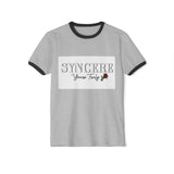 Breathable Lightweight Cotton Ringer T-Shirt — Comfortable Everyday Casual Tee