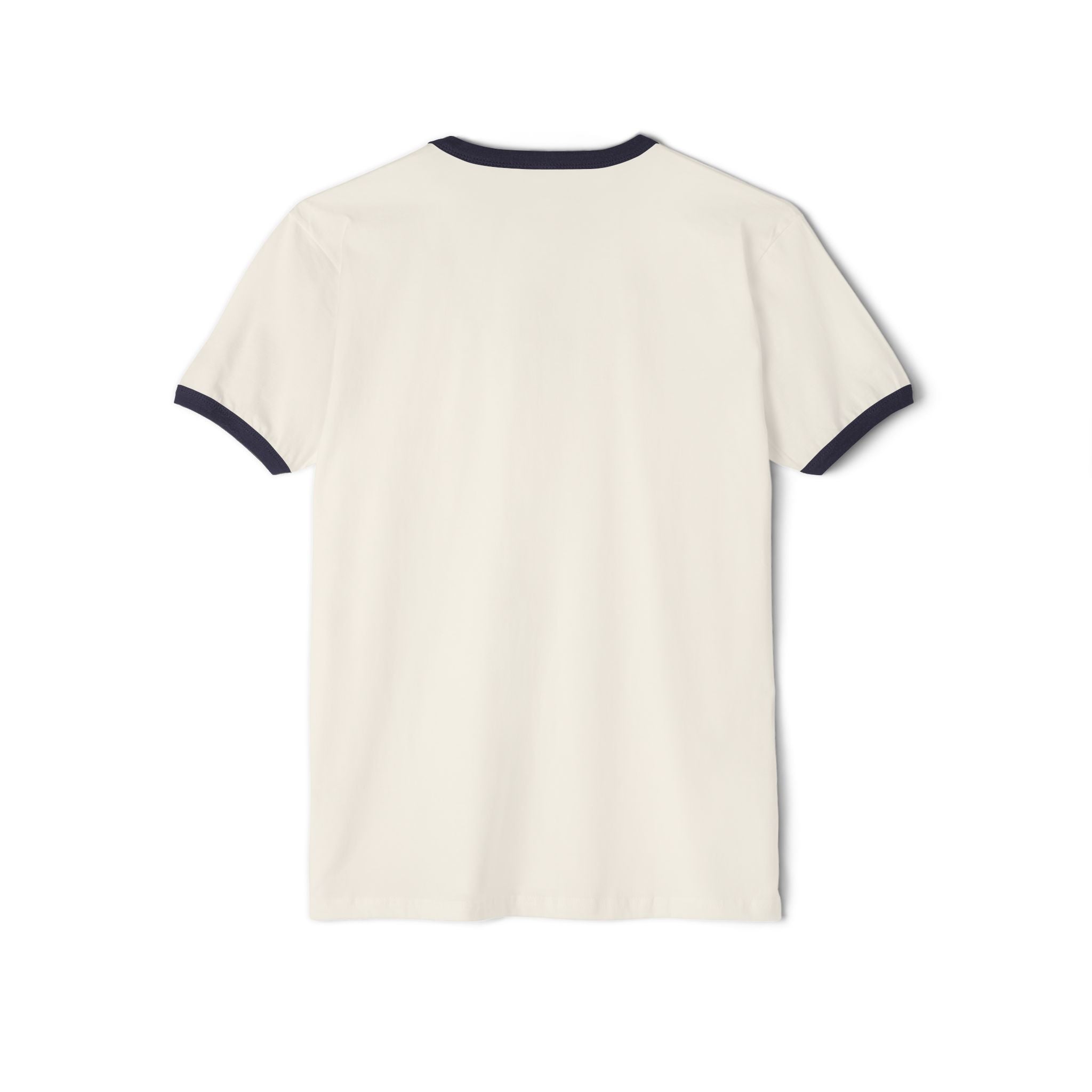 Breathable Lightweight Cotton Ringer T-Shirt — Comfortable Everyday Casual Tee
