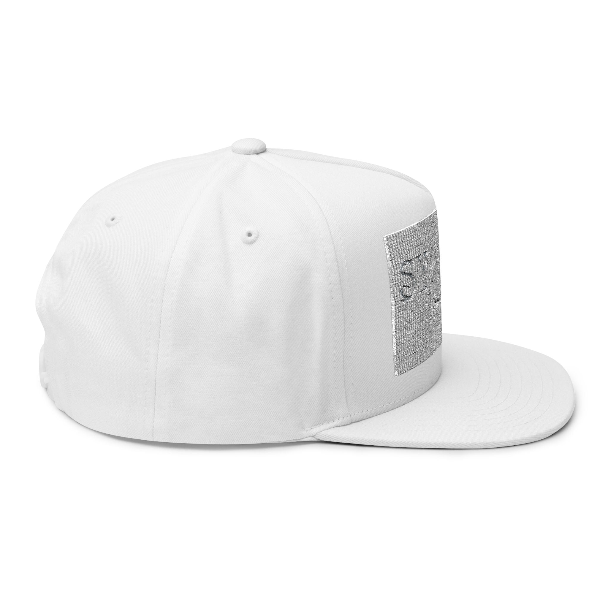 Syncere Streetwear Flat Bill Cap — Embroidered Urban Snapback