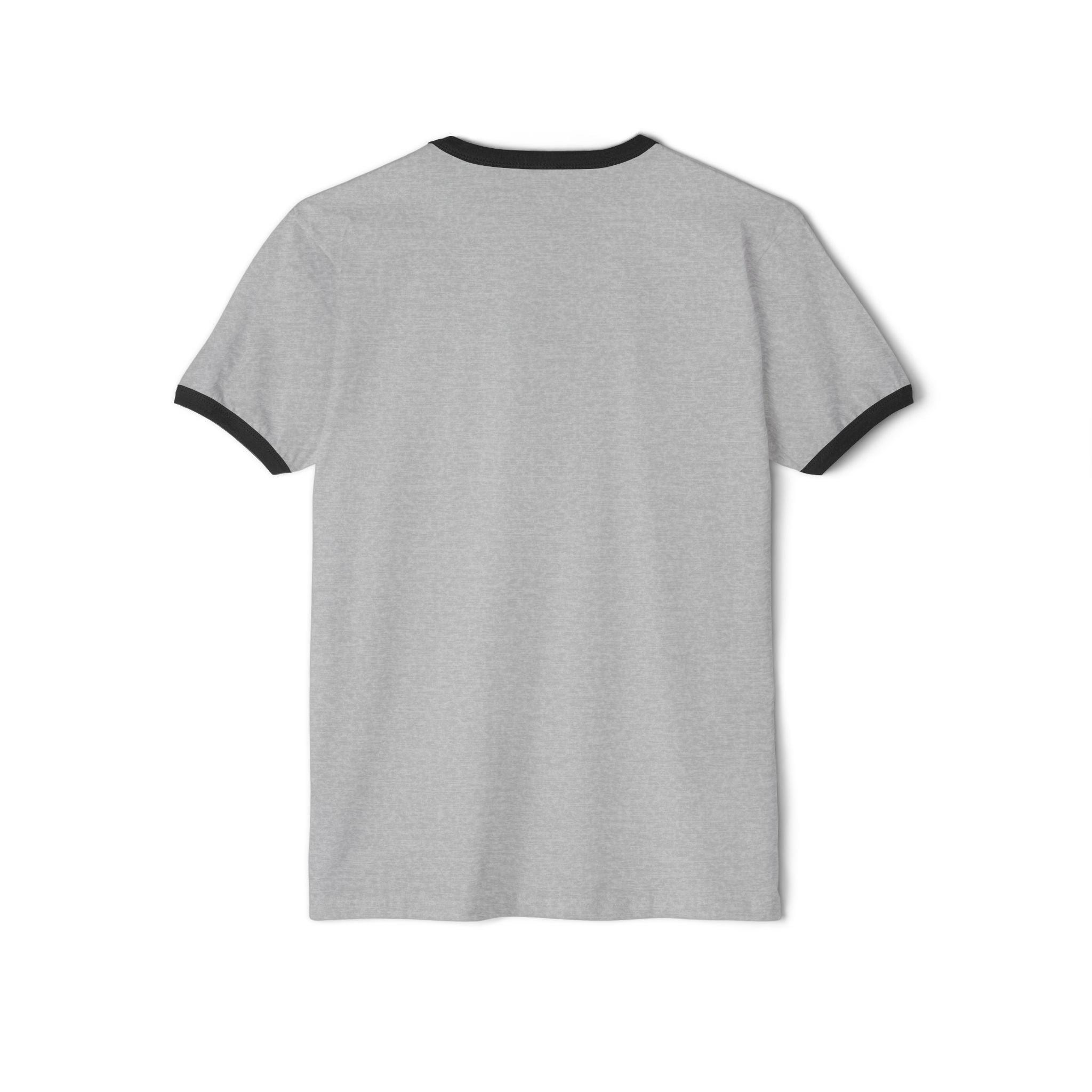 Breathable Lightweight Cotton Ringer T-Shirt — Comfortable Everyday Casual Tee