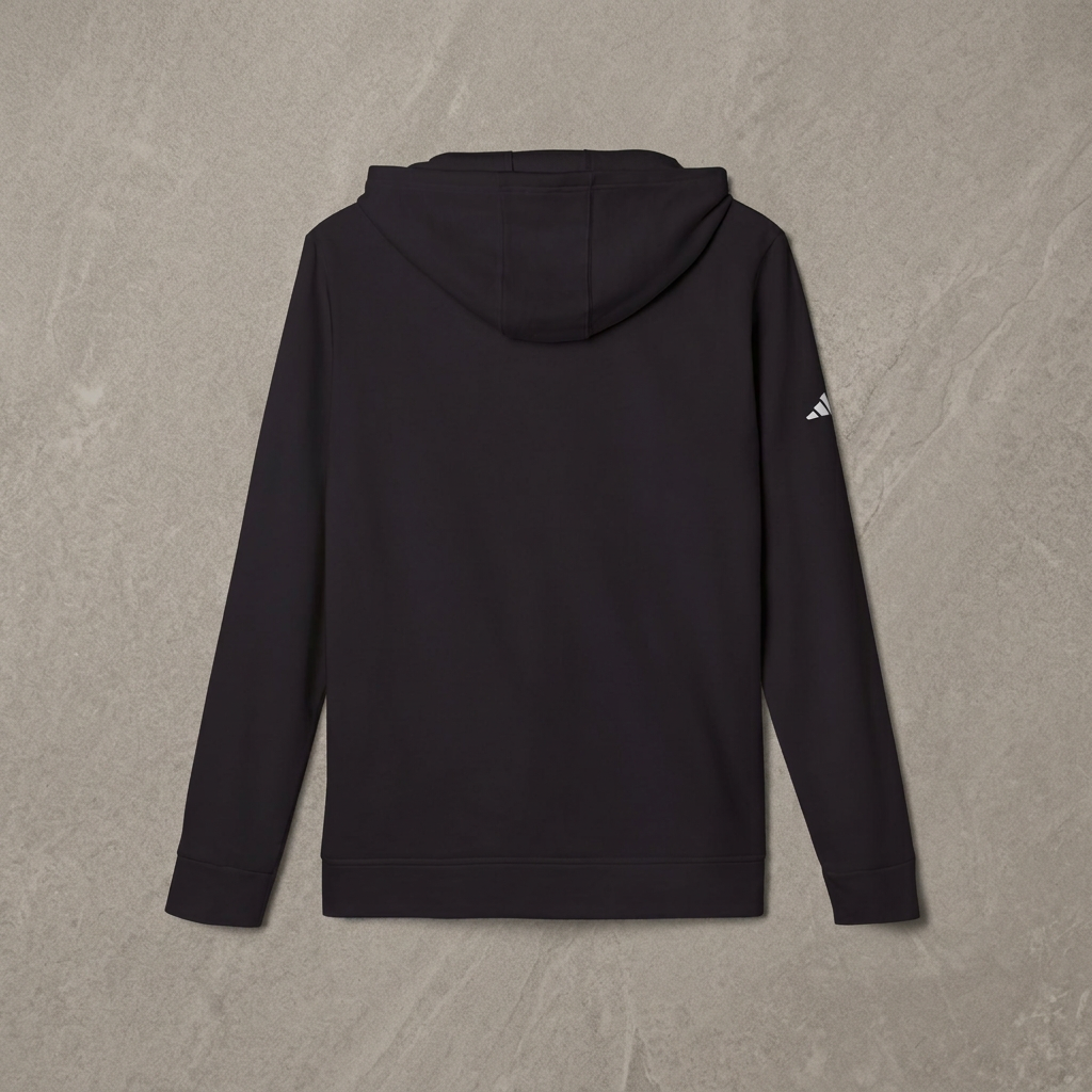 Syncere Yours Truly Hoodie — White Fleece Zip-Up with Rose Graphic