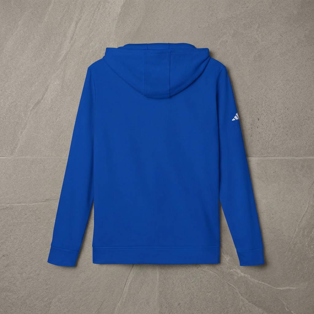 Syncere Yours Truly Hoodie — White Fleece Zip-Up with Rose Graphic