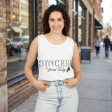 Sincere "Yours Truly" Rose Tank Top – Women's/Unisex Casual Graphic Tank
