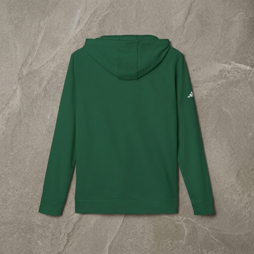 Syncere Yours Truly Hoodie — White Fleece Zip-Up with Rose Graphic